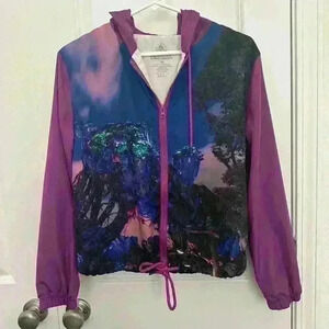 Authentic Disney Parks 2022 Pandora Avatar Windbreaker Jacket